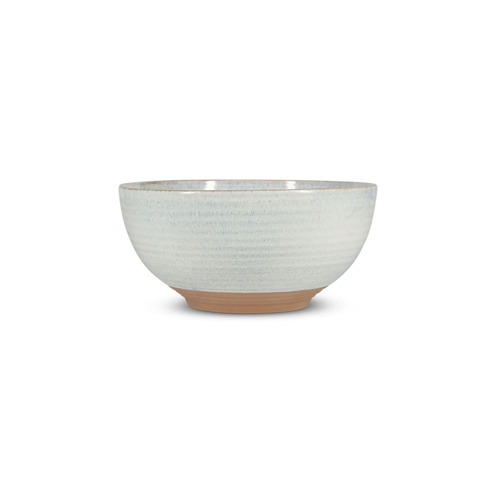 Plat de service beige en grès 23xh11cm