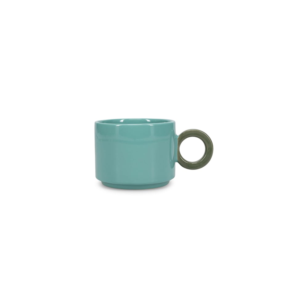 Tasse multicolore en grès 28cl Tasse multicolore en grès 28cl