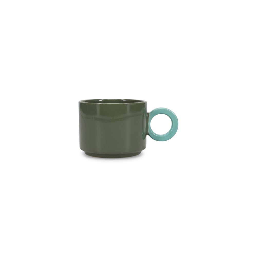 Tasse multicolore en grès 28cl Tasse multicolore en grès 28cl