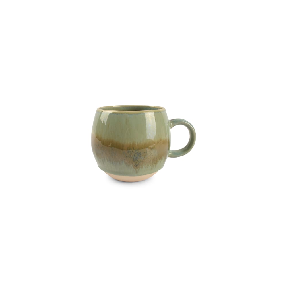 Tasse vert en grès 40cl Tasse vert en grès 40cl