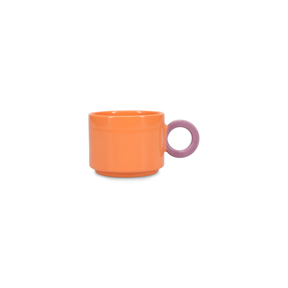 Tasse multicolore en grès 28cl Tasse multicolore en grès 28cl