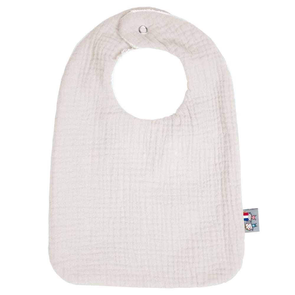 Sevira Kids Babylätzchen aus baumwollgaze BEIGE Öko-Tex Zertifikat BAUMWOLLE Baby