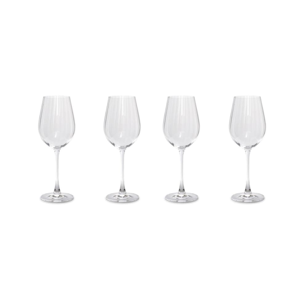 Lot de 4 verre à vin transparent en verre 55cl Lot de 4 verre à vin transparent en verre 55cl