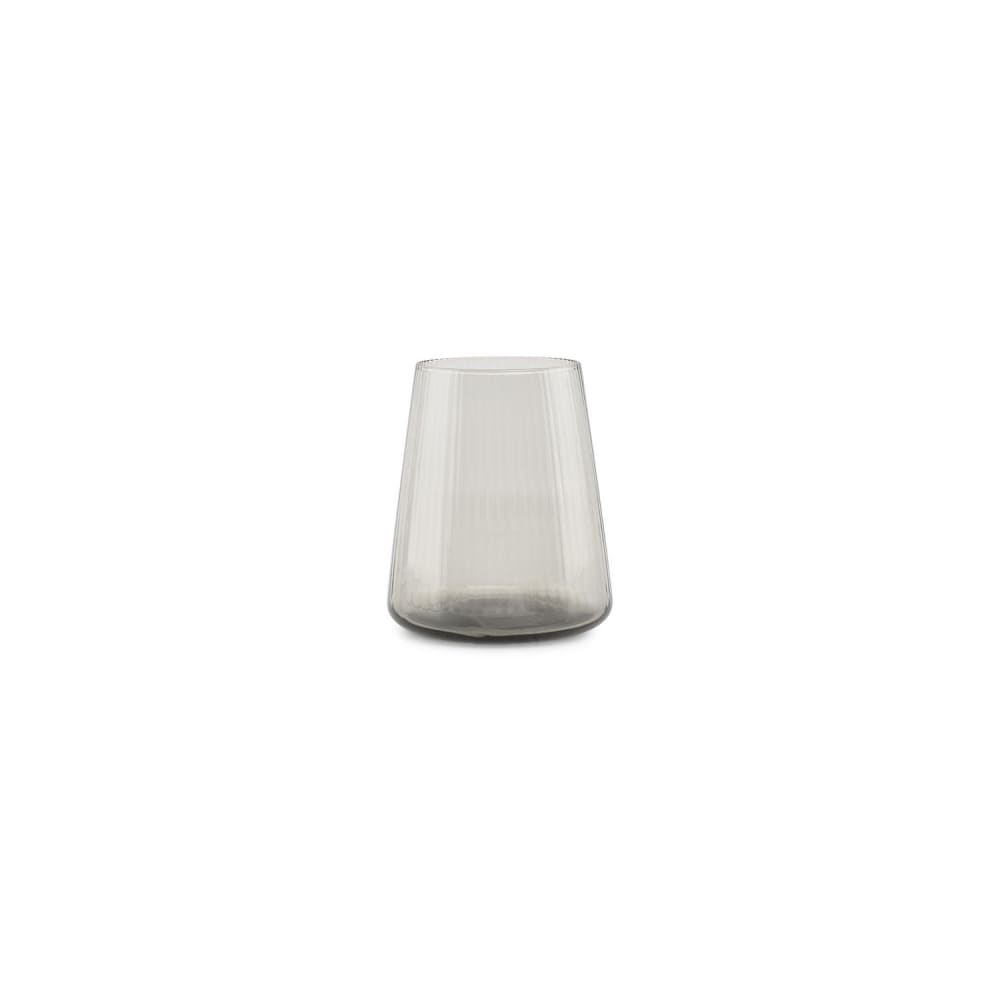 Lot de 4 verre à boire gris en verre 30cl