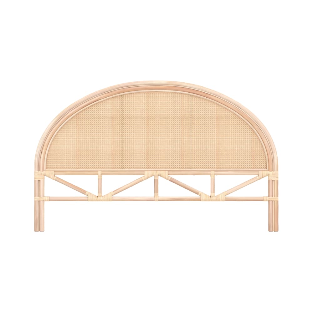 Tête de lit 160 cm en rotin et cannage