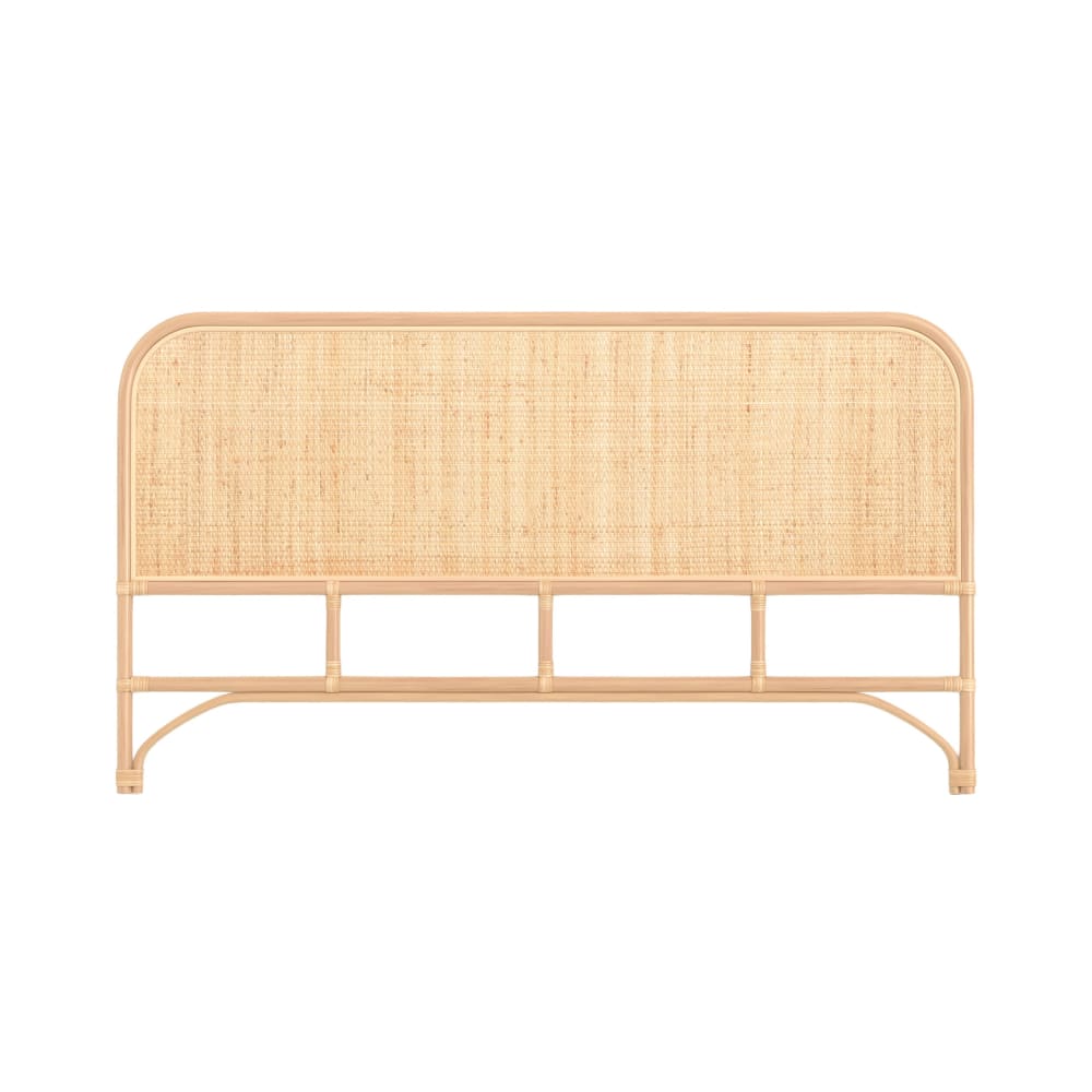 Tête de lit 160 cm en rotin naturel