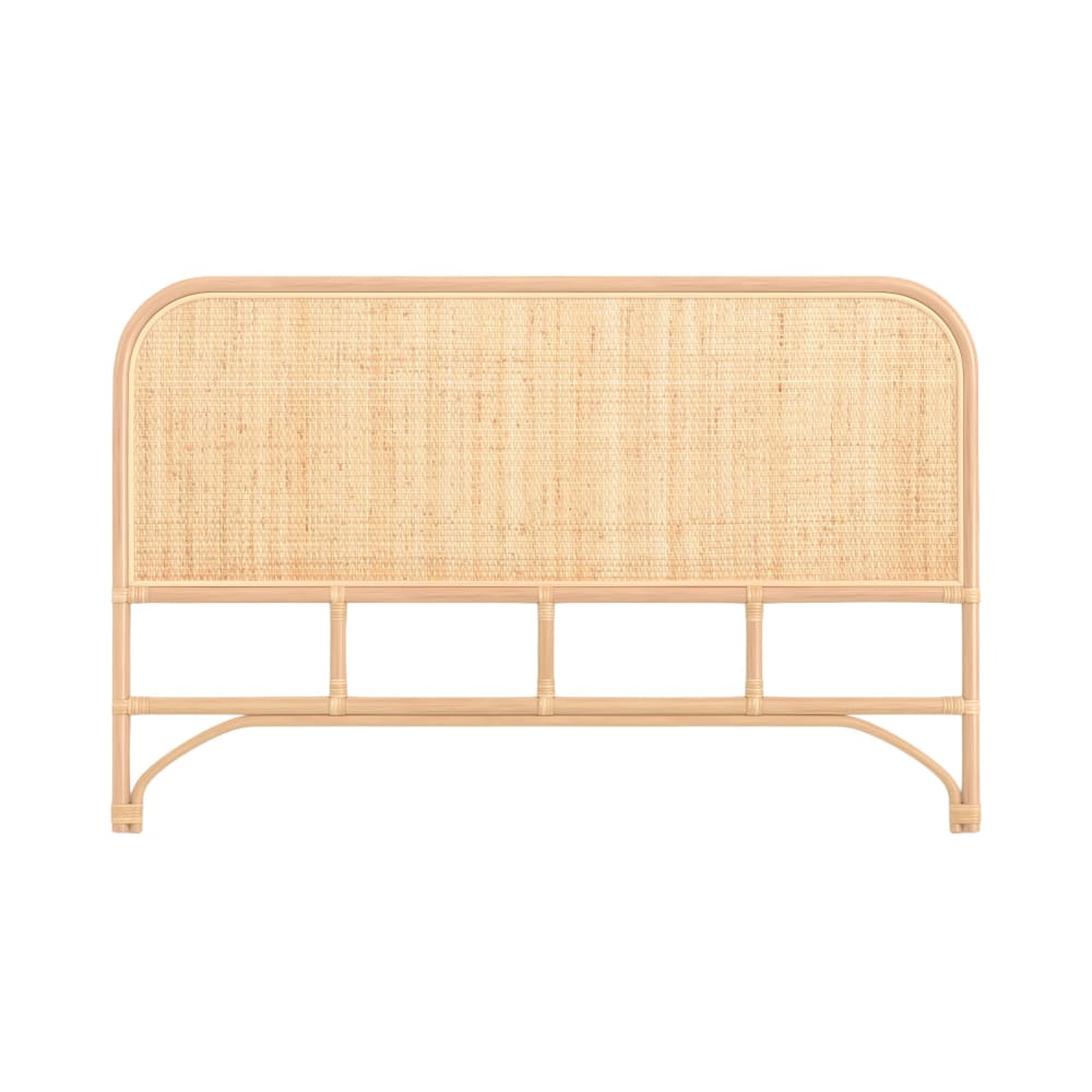 Tête de lit 140 cm en rotin naturel