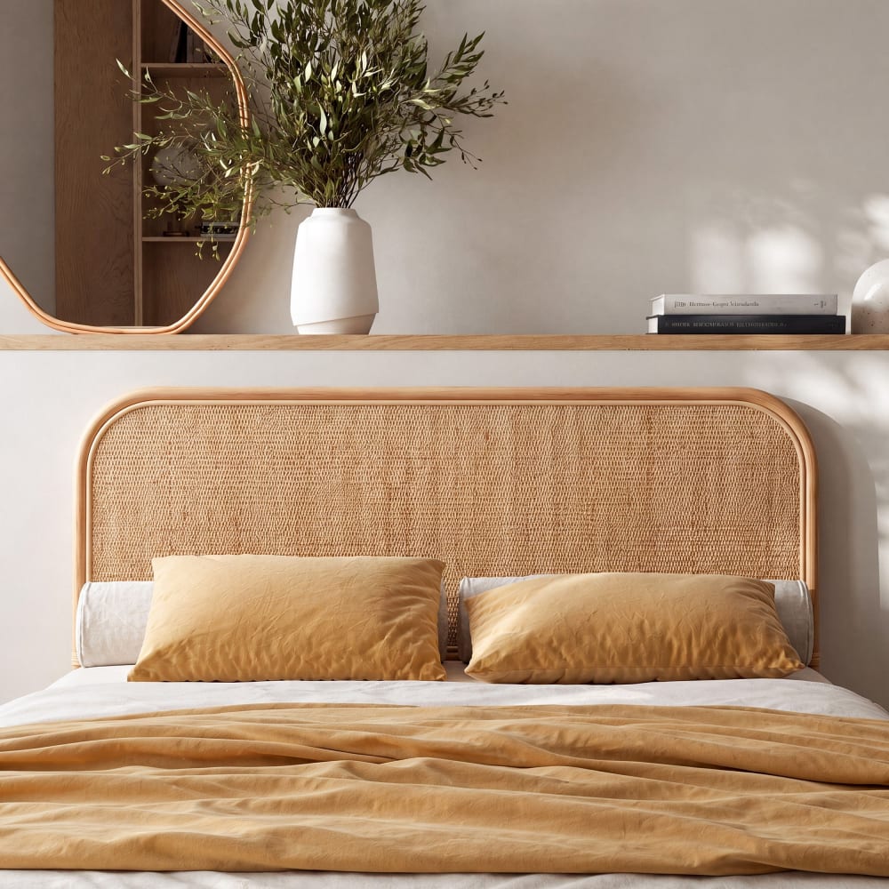 Kopfteile 140 cm aus natürlichem Rattan - Maisons Du Monde