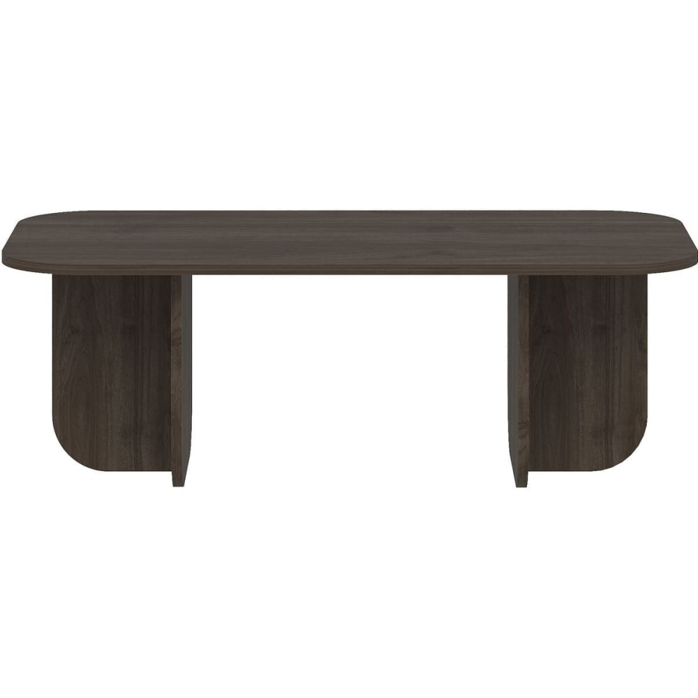 Table basse rectangulaire effet Noyer 120 cm