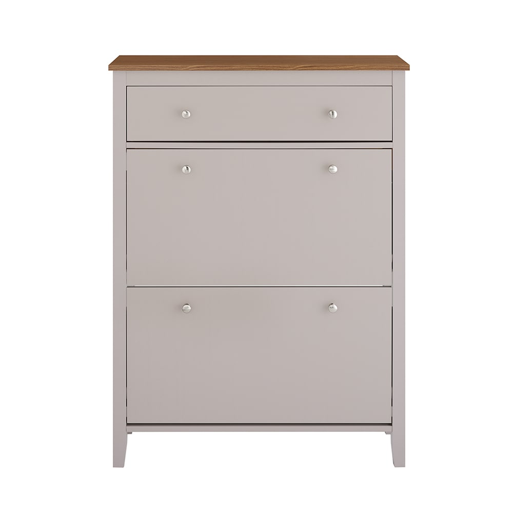 Meuble à chaussures avec un tiroir marron 80.2x25.1x108.2cm