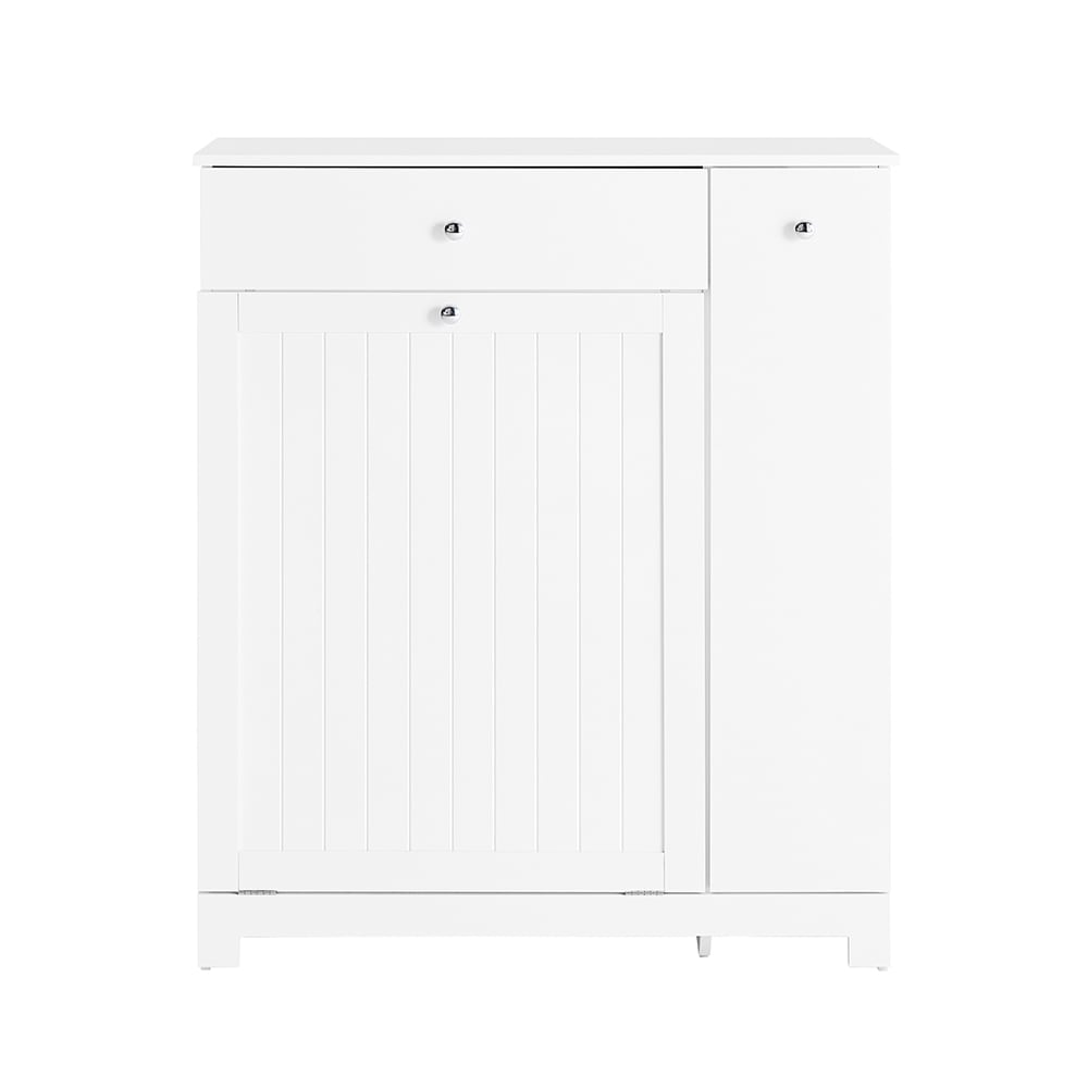 WäScheschrank Mit Einer Schublade Weiß 78X38X90.3Cm Modern