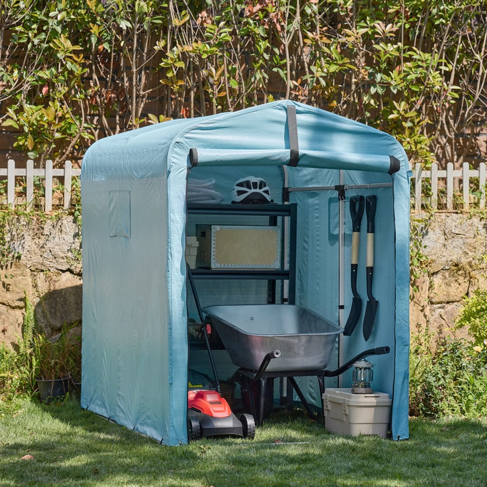 Abri de jardin cabane de jardin exterieur abri vélo 120x176x163 cm