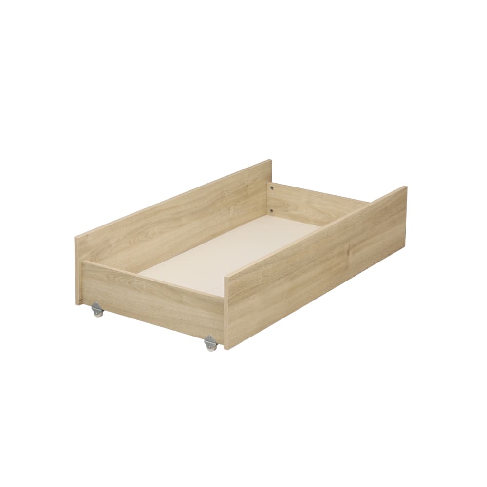 Sauthon Schublade für mitwachsendes Babybett - Holzdekor Sepia-Eiche BRAUN SPANPLATTE Baby