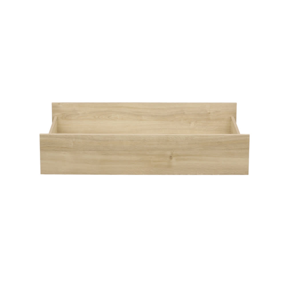 Schublade für mitwachsendes Babybett - Holzdekor Sepia-Eiche -