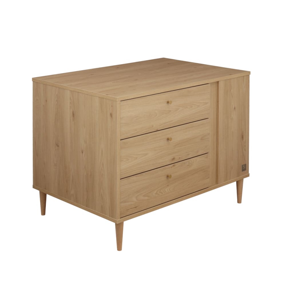Commode-îlot bébé - faces