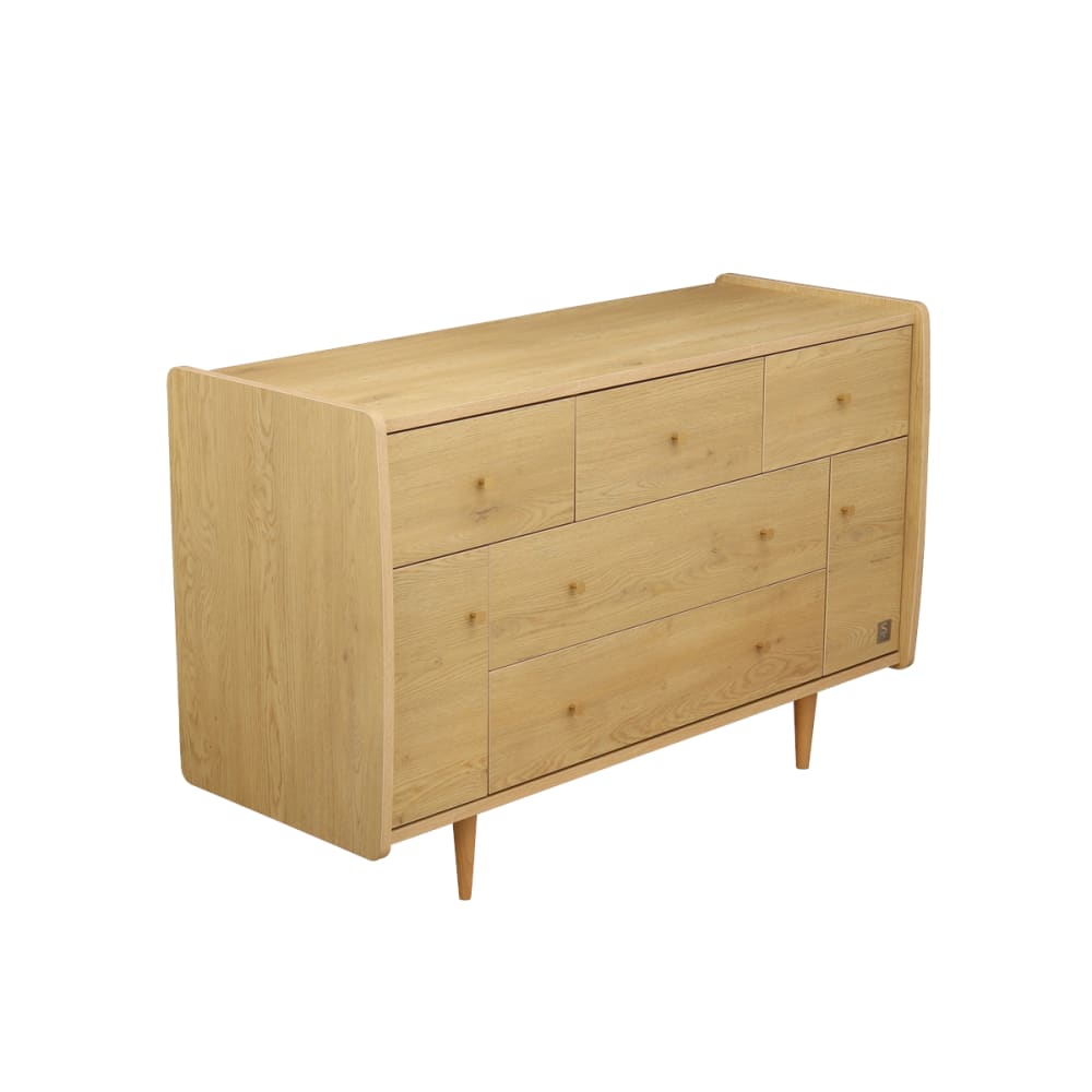 Kommode mit 5 Schubladen und 2 Türen, - Maisons Du Monde