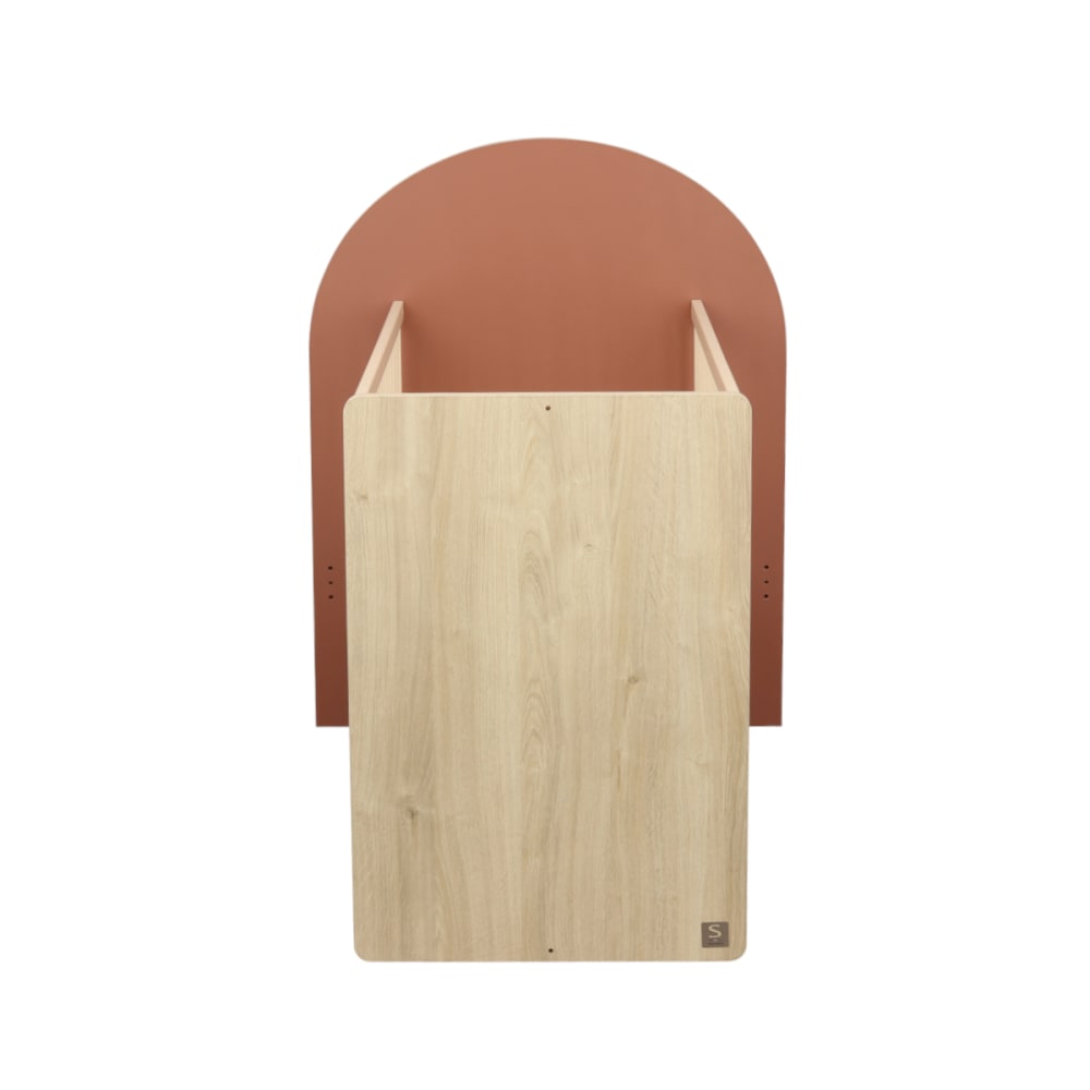 Mitwachsendes Babybett 120 x 60, umbaubar auf 90 - Maisons Du