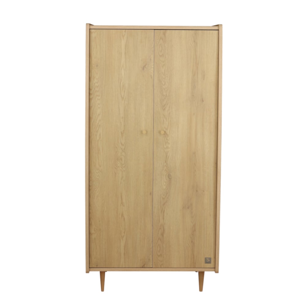 Armoire 2 portes avec - pieds
