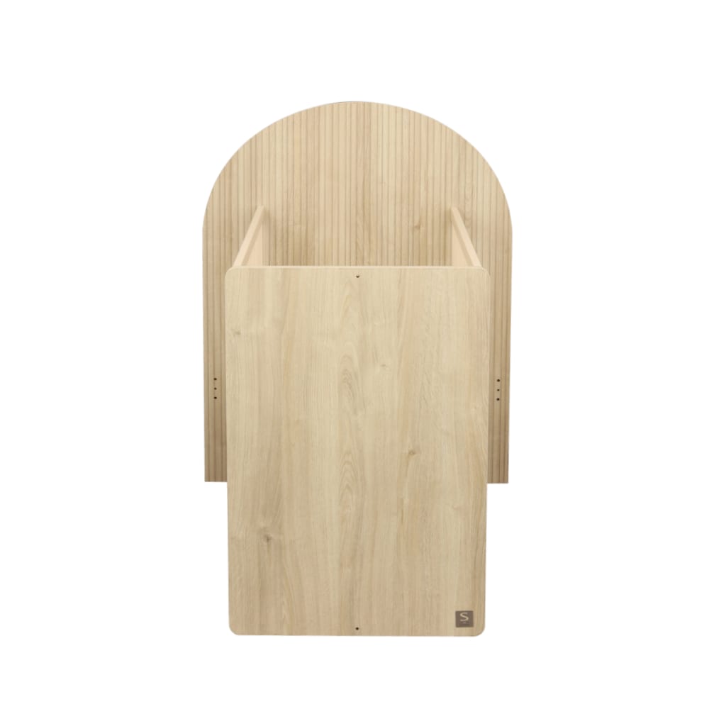 Mitwachsendes Babybett 120 x 60, umbaubar auf 90 - Maisons Du
