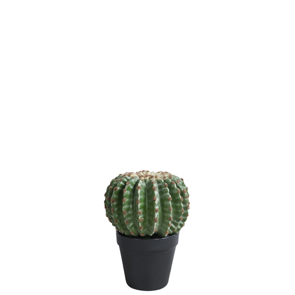 Cactus en pot artificiel vert h22