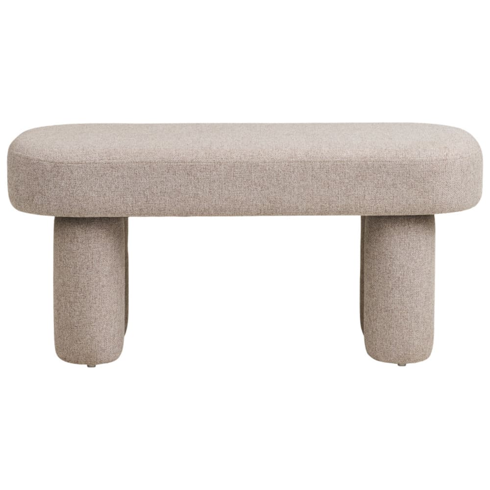 Banc en tissu sable 95