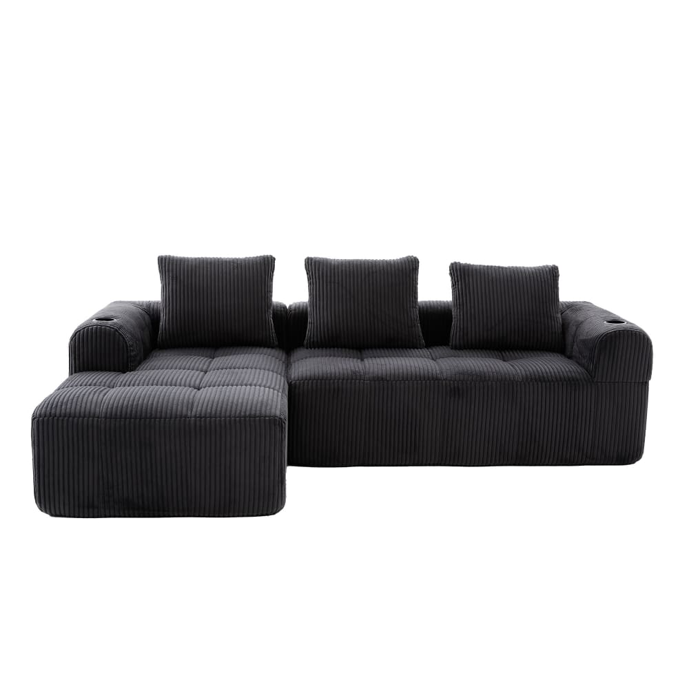 Canapé modulable en - gris
