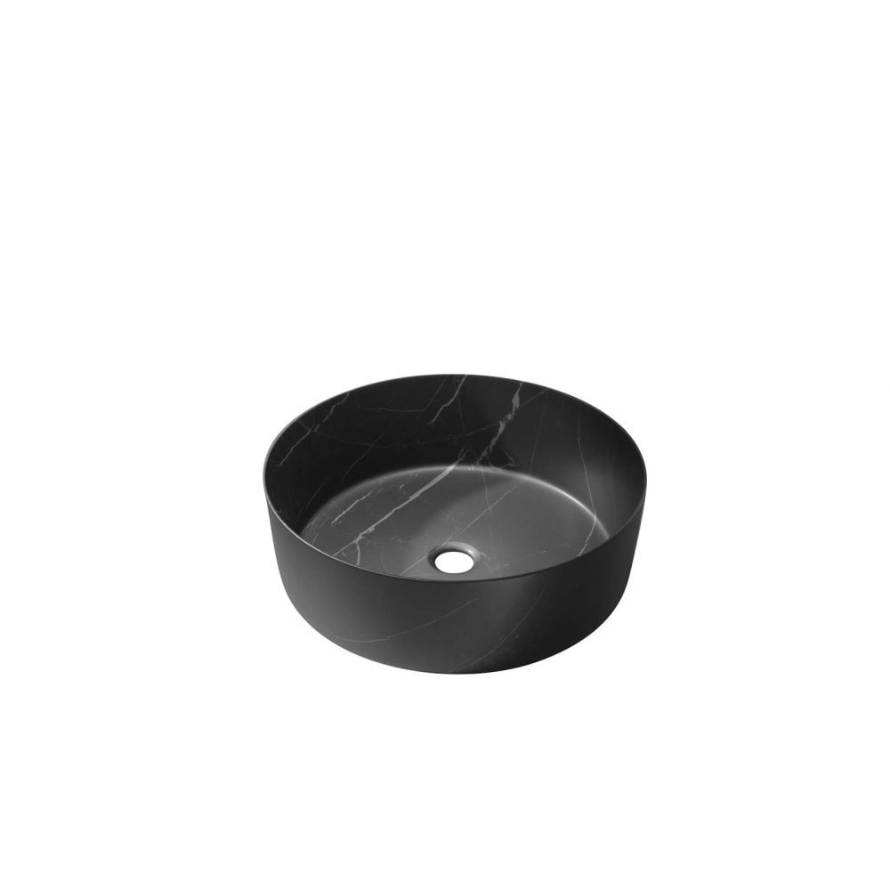 Vasque à poser en céramique noire