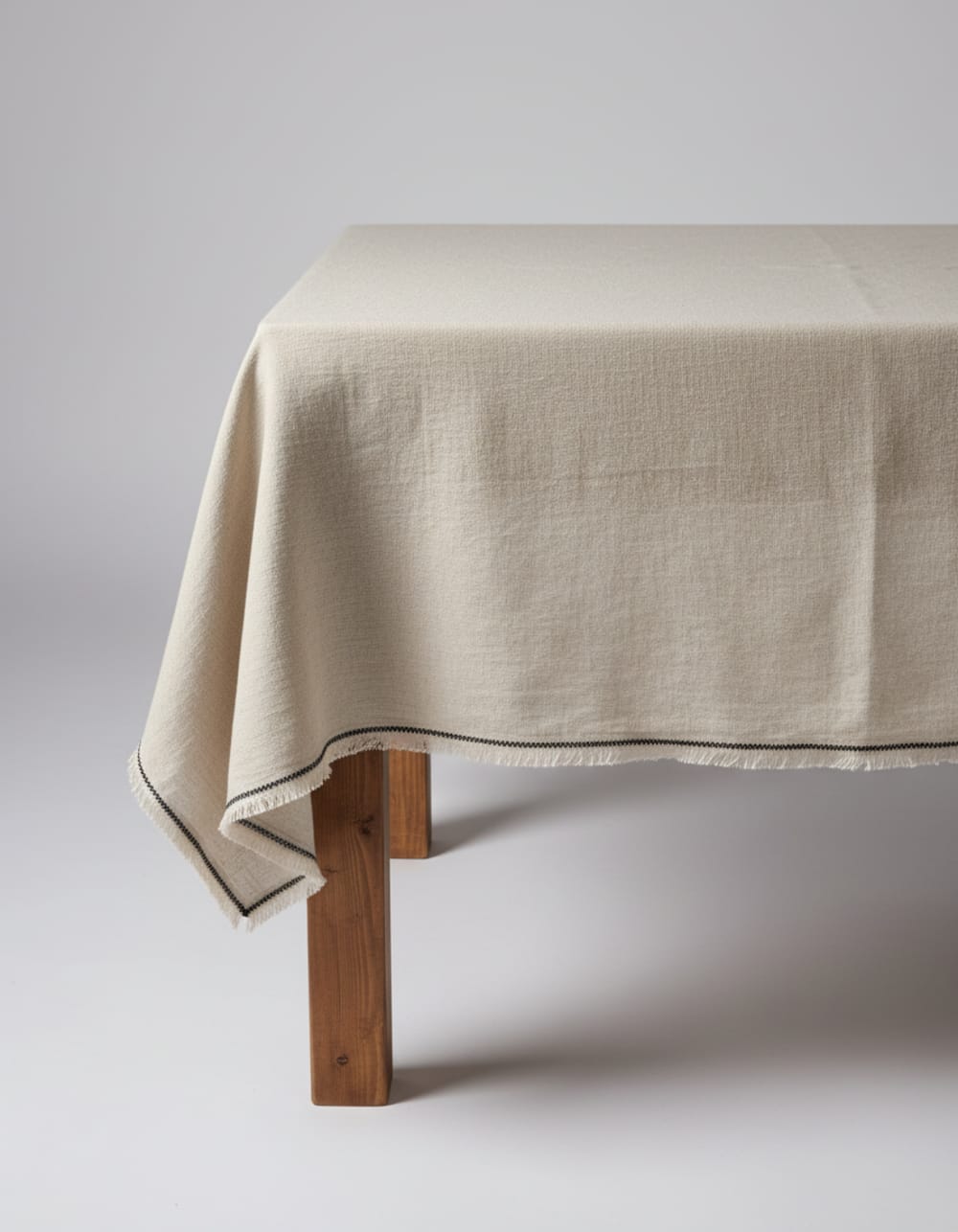 nappe en lin beige 150x250x2cm