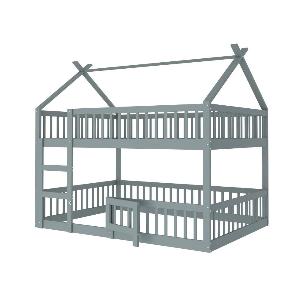 Lit superposé en bois - espace