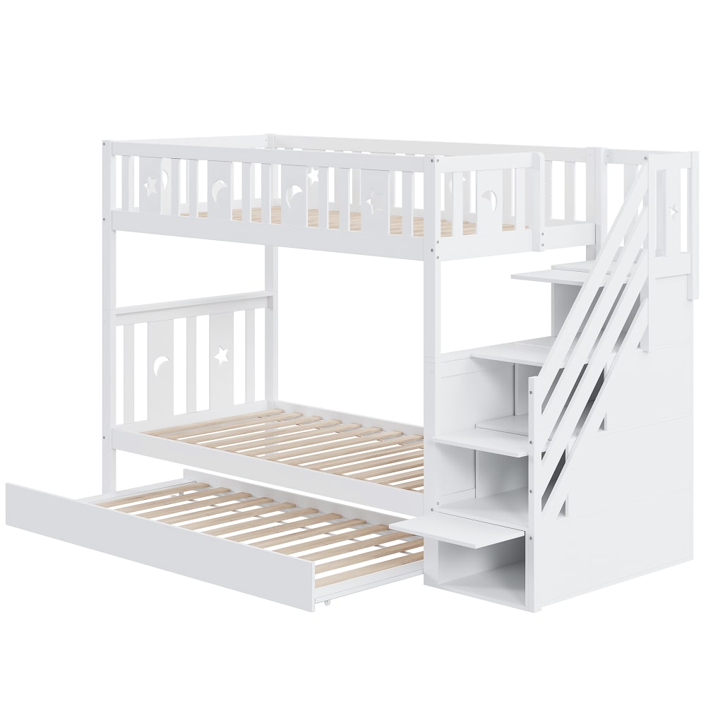 Lit superposé en bois