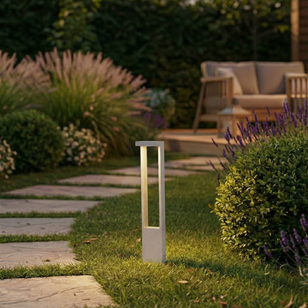 LED Außenleuchte aus Aluminium, weiß - Maisons Du Monde
