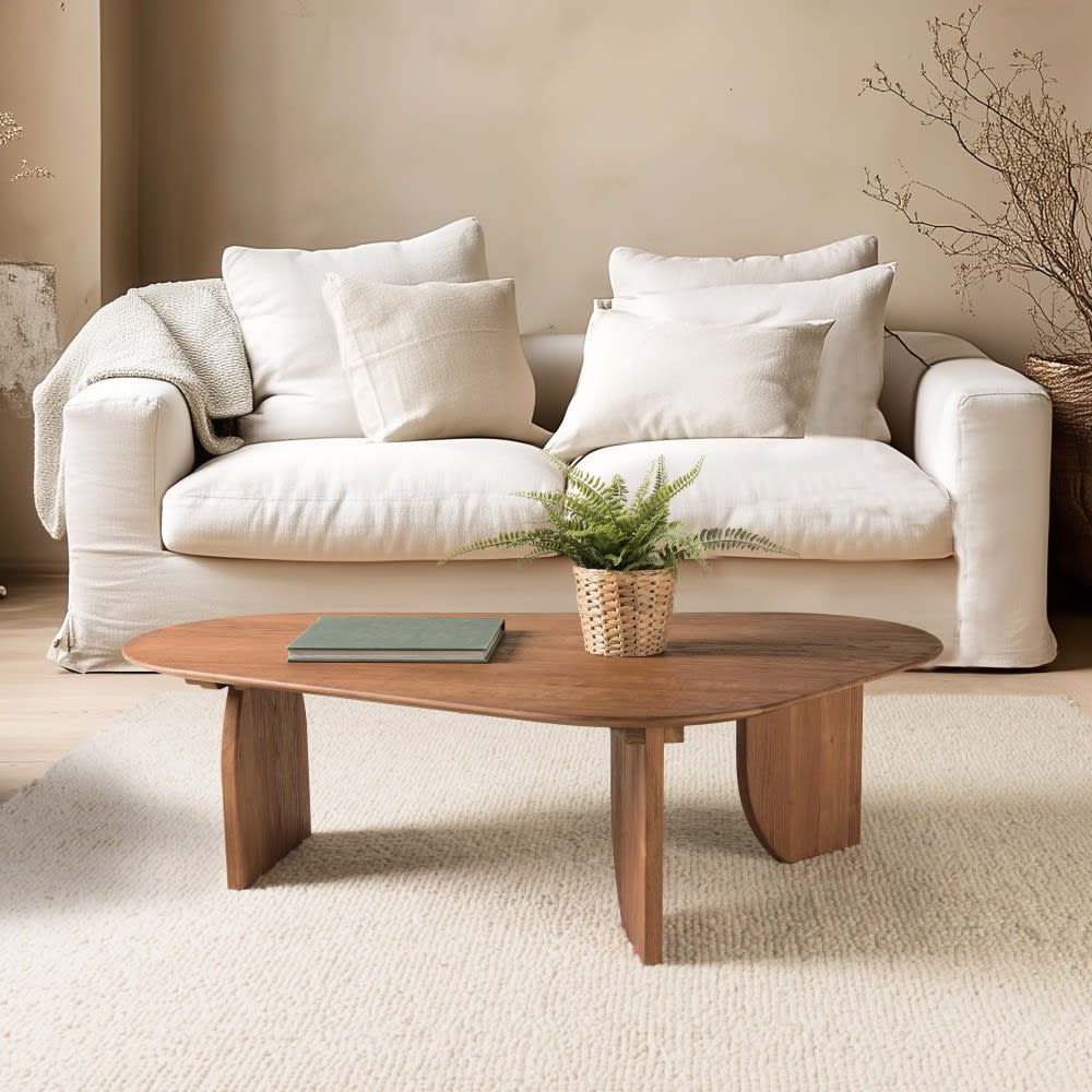 Couchtisch aus recyceltem Teakholz - Maisons Du Monde