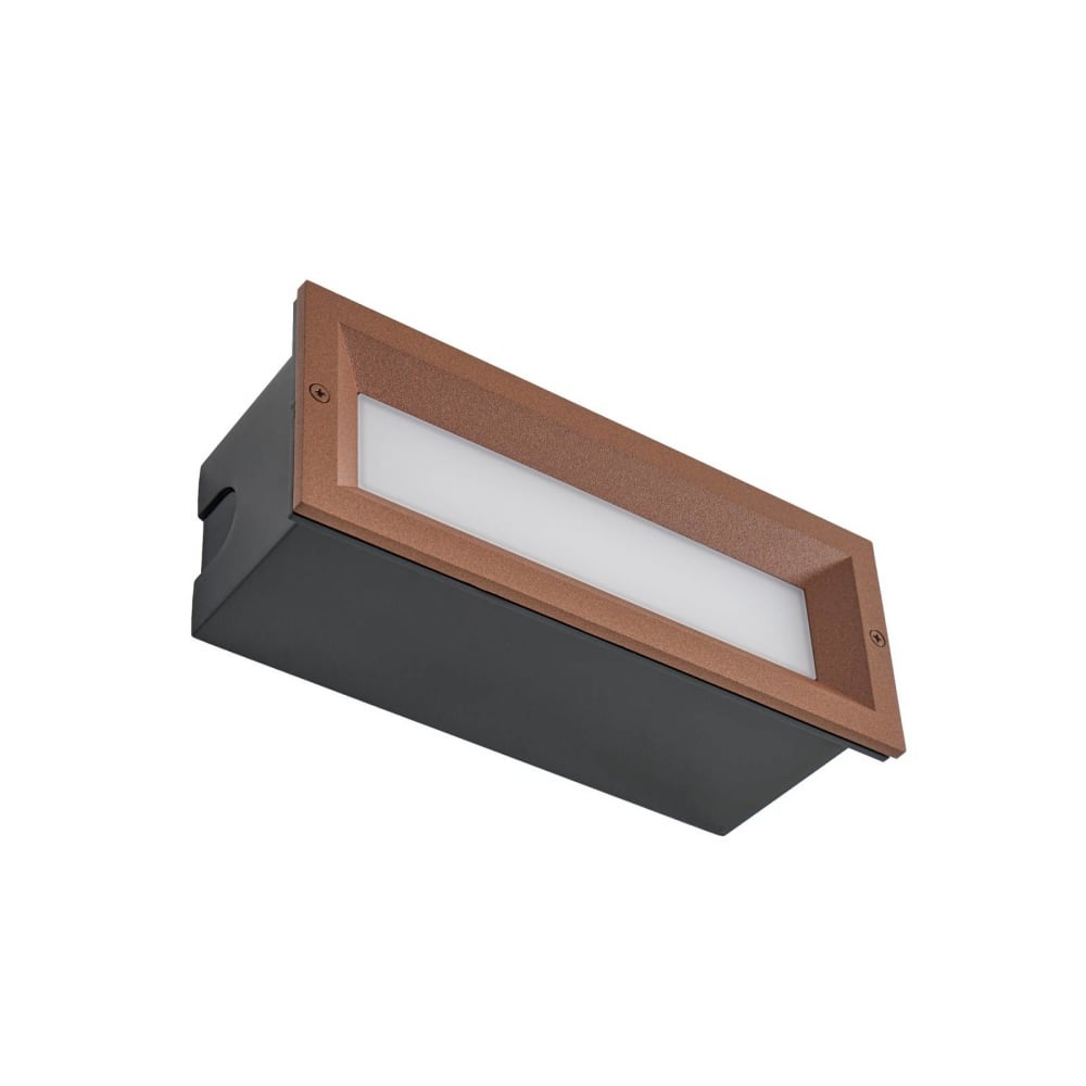 Applique extérieure - aluminium marron