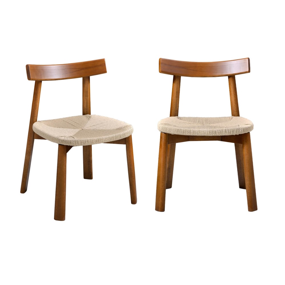 2 chaises scandinaves