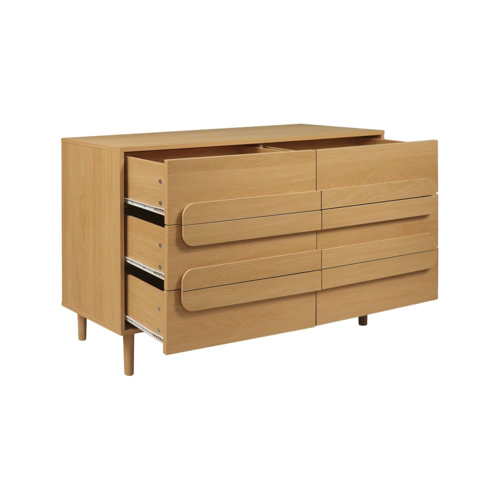 Vintage Kommode im Eichenlook mit 6 Schubladen - Maisons Du Monde