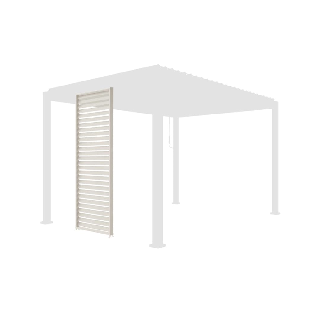 Persienne 100cm pour pergola bioclimatique triomphe beige