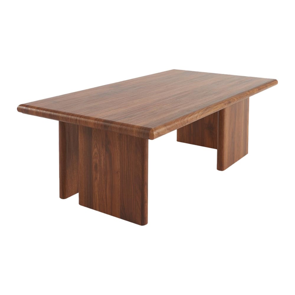 Rechteckiger Couchtisch MDF mit Nussbaumlook - Maisons Du Monde