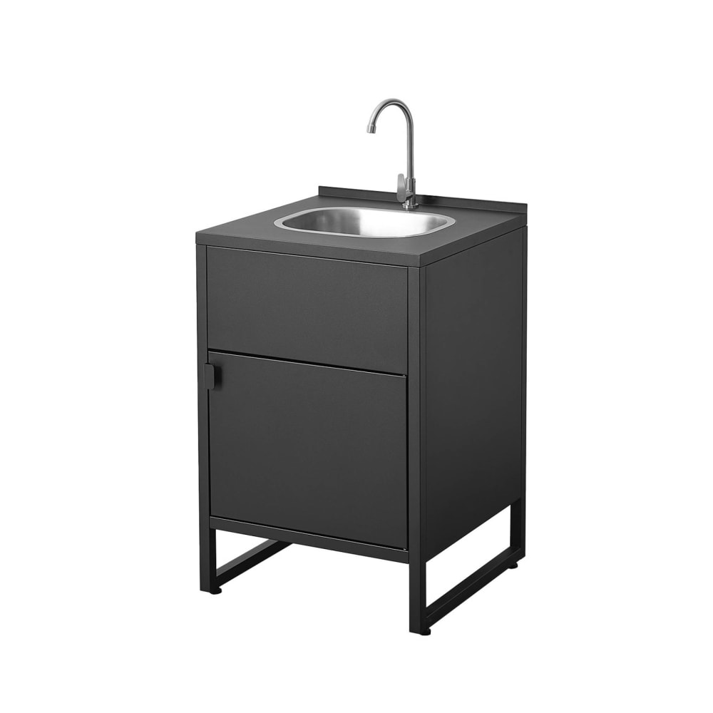 Cuisine extérieure acier - l60cm
