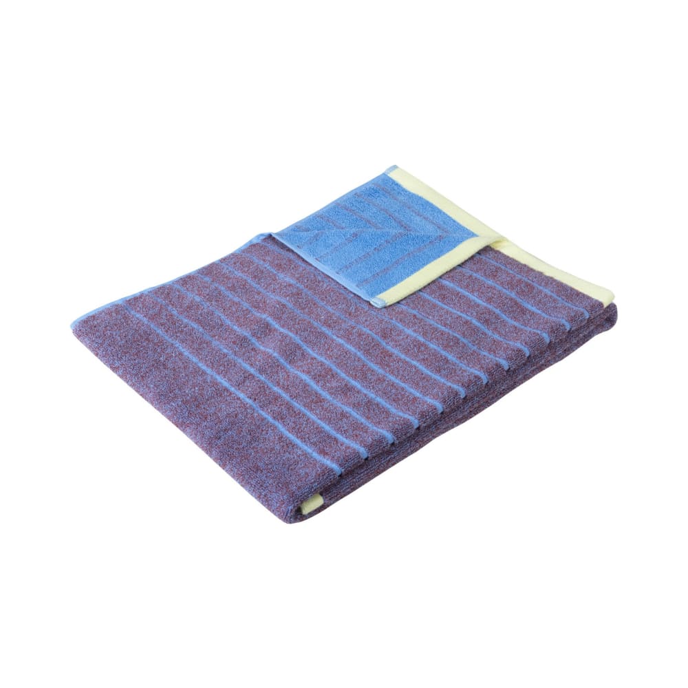 Serviette en coton violet