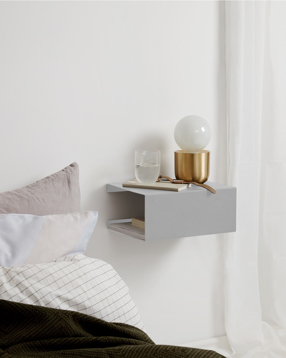 Boîte de rangement en métal H15x35x25