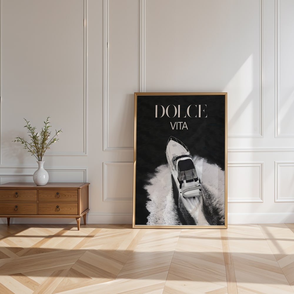 Poster dolce vita, 50x70 cm - Maisons Du Monde