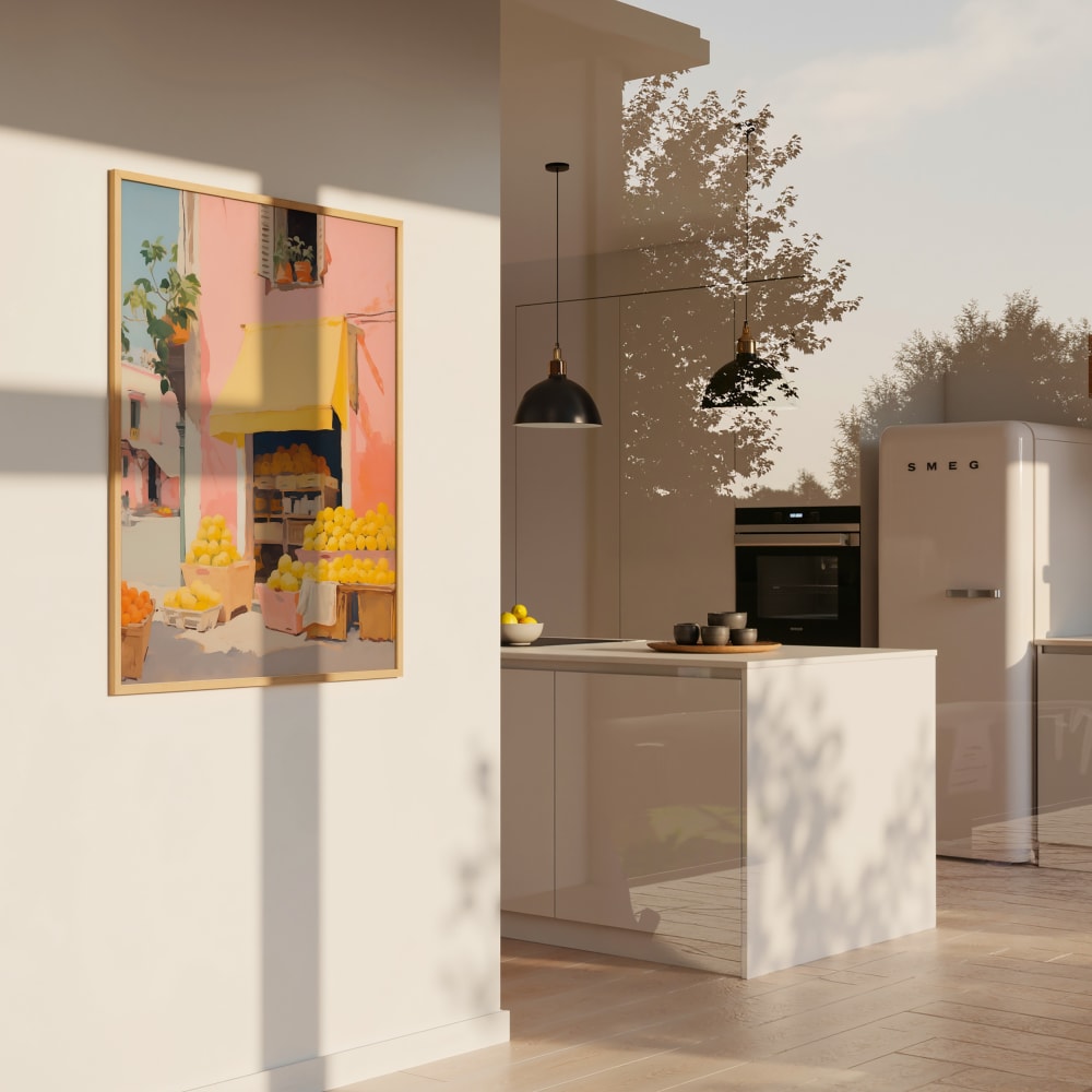 Poster zitronenständer, 50x70 cm - Maisons Du Monde