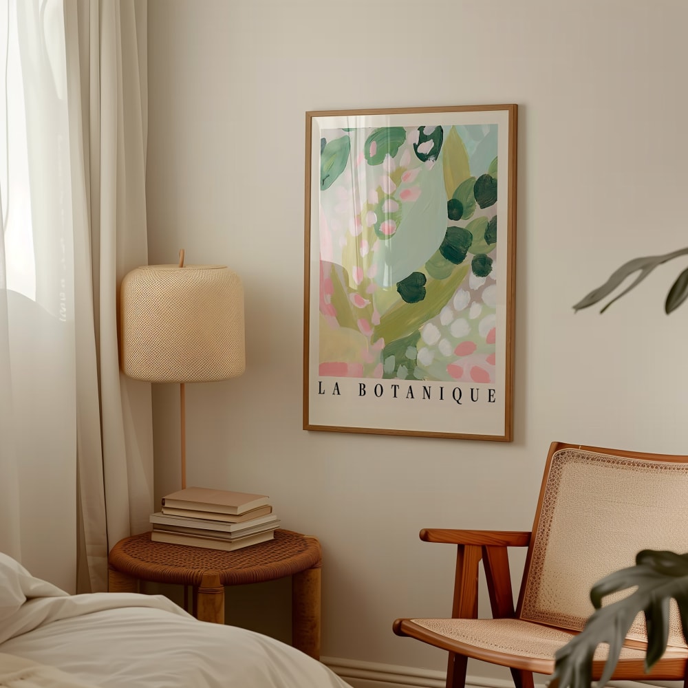 poster la botanique 50x70 cm
