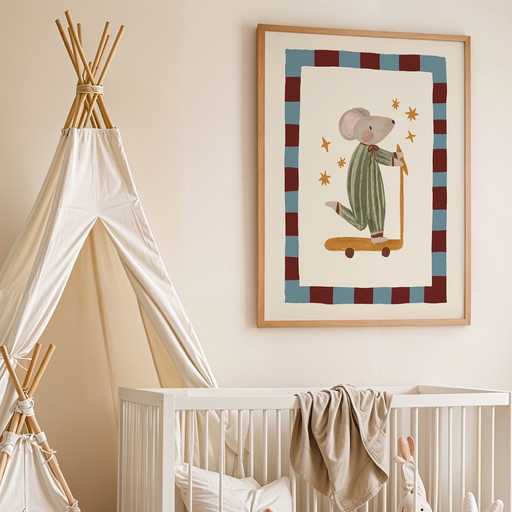 Poster mäuschen, 30x40 cm - Maisons Du Monde