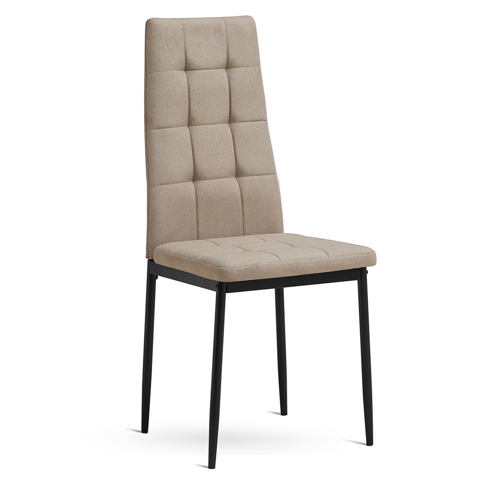 Lot de 2 chaises en tissu