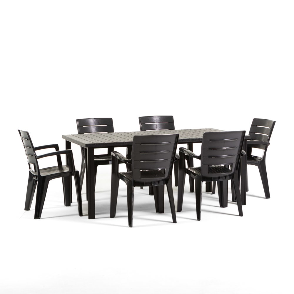 Ensemble table rectangulaire