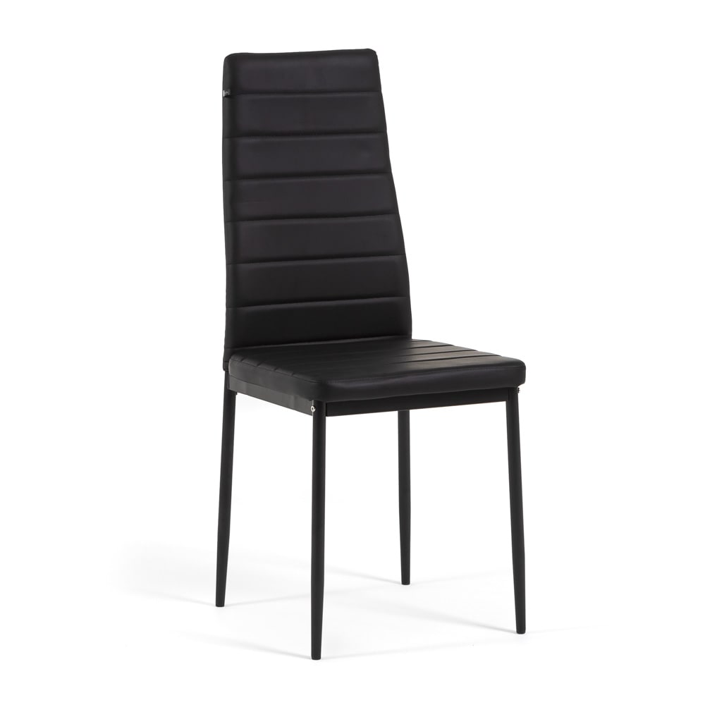 Lot de 2 chaises en similicuir