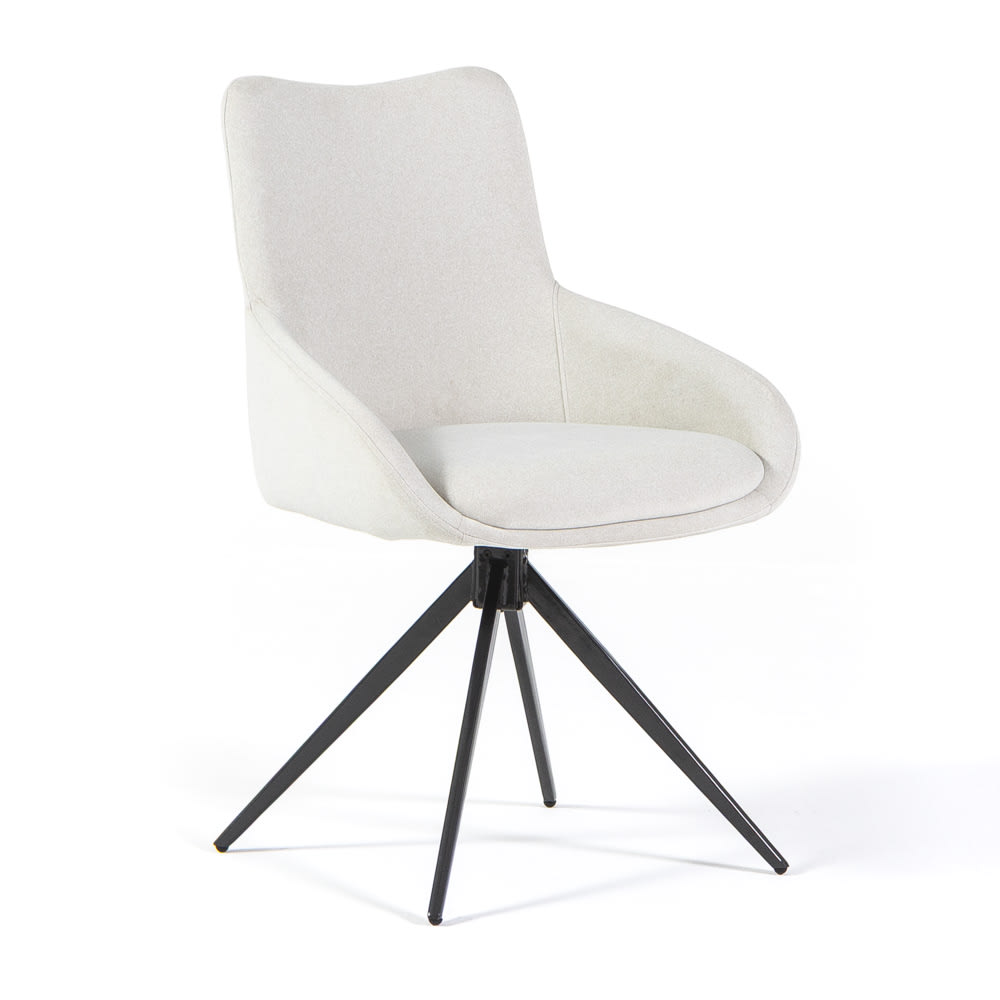Lot de 2 chaises rembourrées