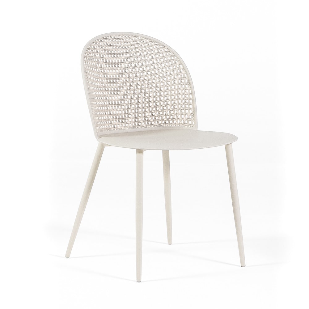 Set de 2 sillas de resina