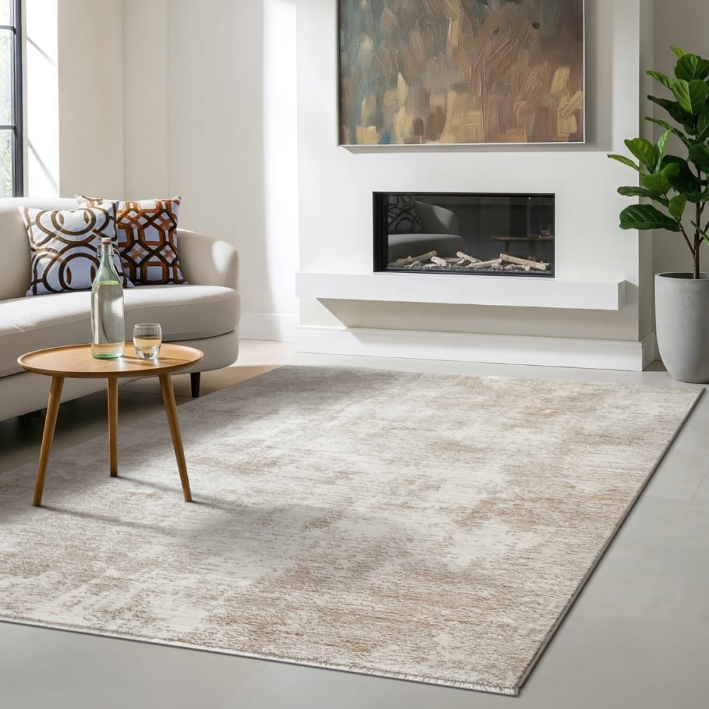 Tapis Salon Moderne Design, Beige, 200 x 290 cm — vue 3